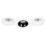 Комплект из светильников и рамки DOMINO Domino Lightstar D696060706