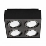 Светильник точечный Zumaline BOXY CL 4 20076-BK
