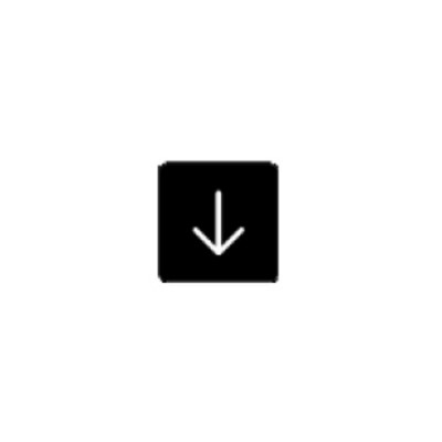 Навигационная вывеска «Стрелка вниз»