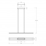 Подвесной светильник Vele Luce Massimo VL1503P24