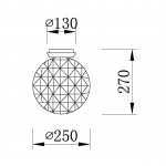 Потолочный светильник Vele Luce Letizia VL1715S01