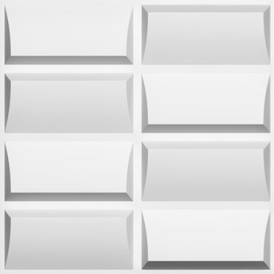 Панель Artpole 3D эко Wave бамбук 500x500 мм., 3м2, 1 упак. (12шт)