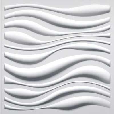 Панель Artpole 3D эко Waves бамбук 500x500 мм., 3м2, 1 упак. (12шт)