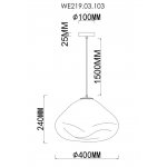 Светильник Wertmark WE219.03.103