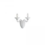 Светильник бра Ideal lux WHITE LADY AP2 (19376)