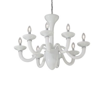 Подвесной светильник Ideal lux WHITE LADY SP8 (19390) Подвесной светильник Ideal lux WHITE LADY SP8 (19390)