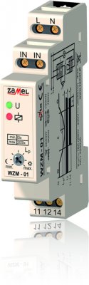 Zamel Реле сумеречное 16А IP20 крепление на DIN рейку (с датчиком SOH-01 1м) (WZM-01/S1) Zamel Реле сумеречное 16А IP20 крепление на DIN рейку (с датчиком SOH-01 1м) (WZM-01/S1)