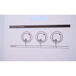 Zamel Светильник MUNA Графит/Тепл.бел. в монт.коробку, 230V AC с встр. радиоприемником (02-224-32)