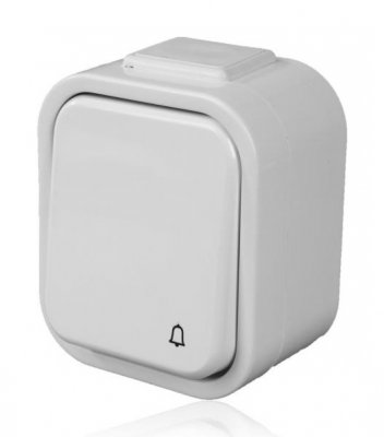 Zamel Кнопка влагозащищенная для звонка "Булик" (PDH 991)