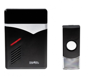 Zamel Звонок Zamel Звонок "TECHNO" беспроводной радиус действия 60м (питание от батареек) (ST 251)
