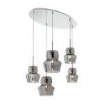 Подвесной светильник Ideal Lux ZENO SP5 FUME