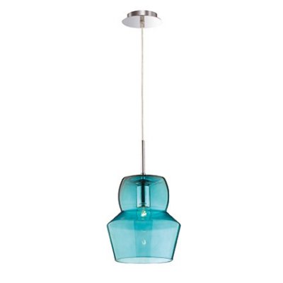 

Подвесной светильник Ideal lux ZENO SP1 BIG AZZURRO (88969, ZENO SP1 BIG AZZURRO