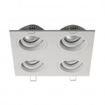 Светильник точечный Zumaline CHUCK DL4 SQUARE 20069-WH