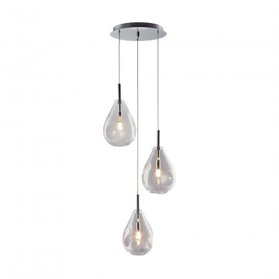 Подвесной светильник Zumaline BASTONI MD1921-3B-CLEAR Подвесной светильник Zumaline BASTONI MD1921-3B-CLEAR