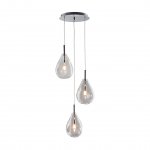 Подвесной светильник Zumaline BASTONI MD1921-3B-CLEAR