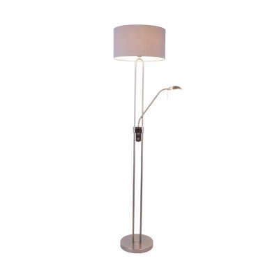 Торшер Zumaline PEDRO SL570-2-SS+GR