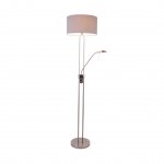 Торшер Zumaline PEDRO SL570-2-SS+GR