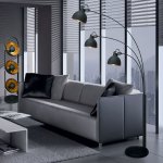 Торшер Zumaline ANTENNE TS-140123F-BKGO