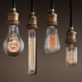 Лампы Эдиссона ретро стиля